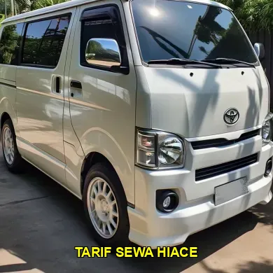 tarif sewa hiace